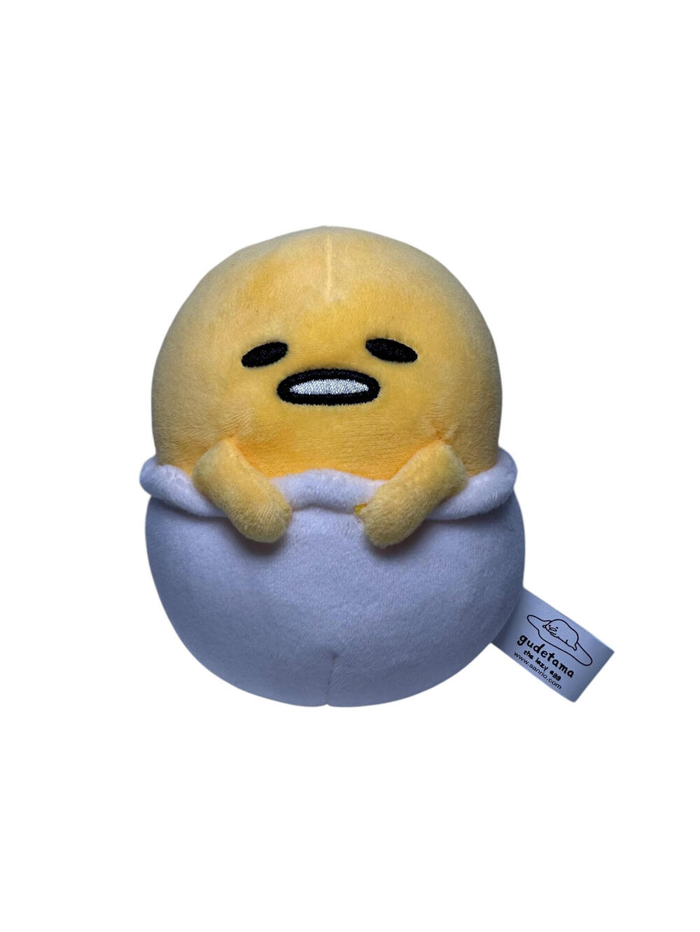 Sanrio Gund 2016 Gudetama “Lazy Egg in Eggshell” Small Plush